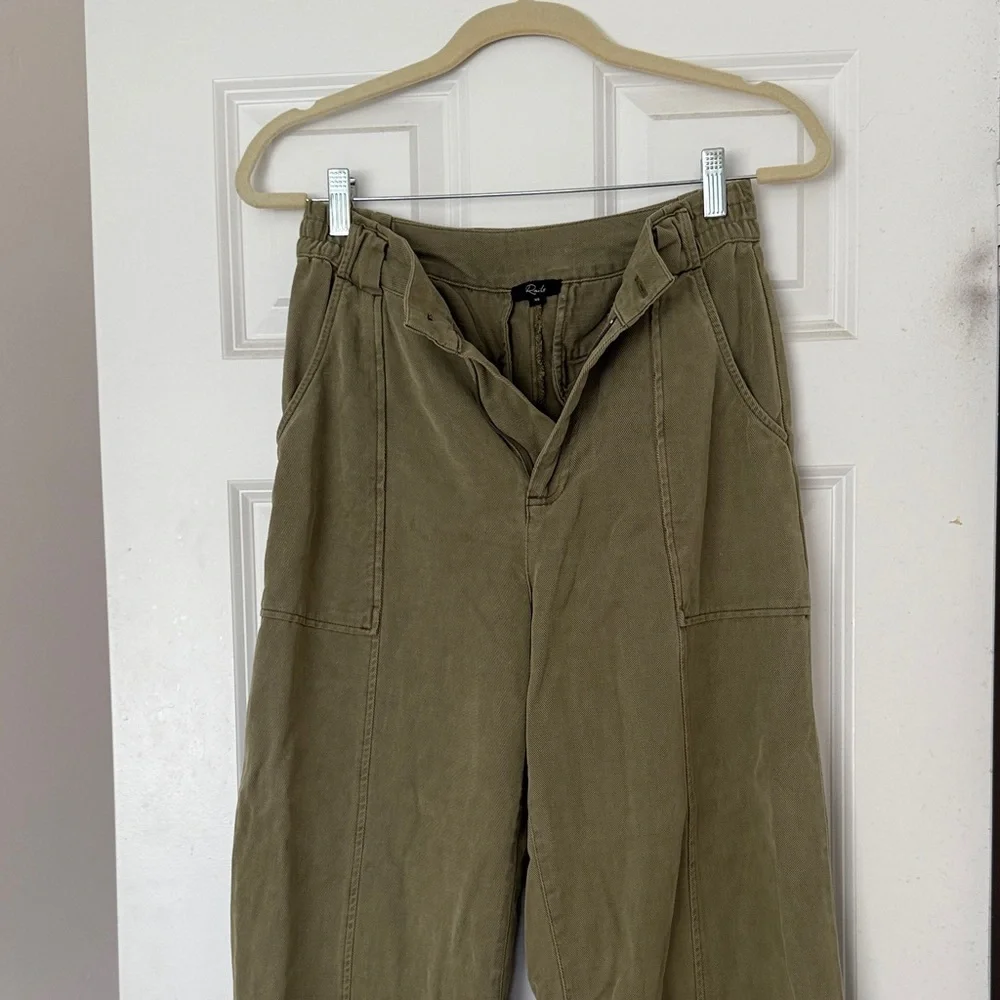 Rails Greer Pant Canteen Olive Green Women's Size XS - Picture 6 of 12